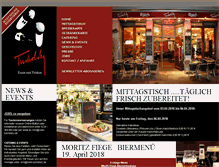 Tablet Screenshot of cafe-tucholsky.de